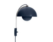 Nástenná lampa Flowerpot VP8, steel blue
