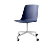 Kancelárska stolička Rely HW21, polished aluminium / midnight
