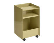 Stolík Folded Trolley Low Open, dark beige green