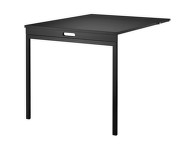Výklopný stolík String Folding Table, black stained ash/black
