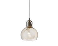 Závesné svietidlo Mega Bulb SR2, gold/clear