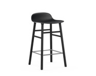 Barová stolička Form 65 cm, black/black