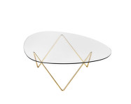 Stolík Pedrera Coffee Table, brass