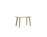 Lavica CPH Deux 215 L75, pearl white/beech