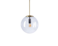 Závesná lampa Orb L Ø25, Matt Antique Brass