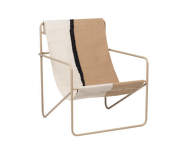 Kreslo Desert Lounge Chair, cashmere/soil