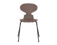 Stolička Ant™ 3101 lacquered, deep clay / black