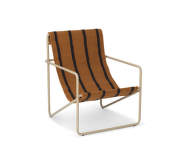 Detské kreslo Desert, cashmere/stripes