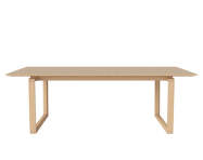 Jedálenský stôl Nord 220 cm, white pigmented oiled oak