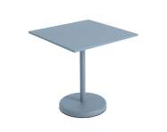 Stolík Linear Steel Café Table 70x70, pale blue