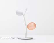 Stolová lampa Ivy Table PC1131, triplex opal & light pink / white