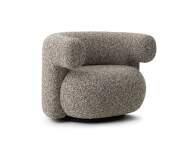 Kreslo Burra Lounge Chair Swivel w. Return, Zero 0110