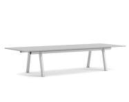 Stôl Boa 350x128x75 cm, metallic grey / grey linoleum