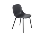 Záhradná stolička Fiber Outdoor Side Chair, anthracite black