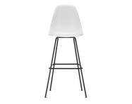 Barová stolička Eames Plastic High, cotton white