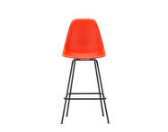 Barová stolička Eames Plastic Low, poppy red