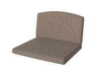Textilné polstrovanie na kreslo Patio, dark beige