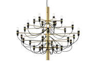 Luster 2097/30 Clear Bulbs, brass