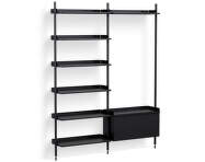 Policový systém Pier kombinácia 152, black