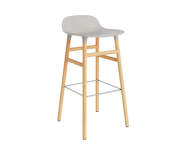 Barová stolička Form 75 cm, warm grey/oak