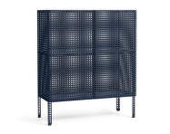 Skrinka Perforated Cabinet Floor Medium, steel blue
