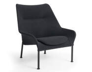 Kreslo O2, soft black textile