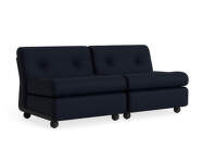 Dvojmiestna pohovka Amanta, Maglia blue black