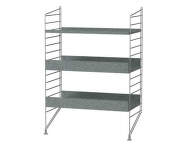 Vonkajšia policová zostava String Outdoor B, galvanized