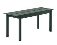 Lavica Linear Steel Bench 110 cm, dark green