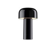 Prenosná lampa Bellhop, glossy black