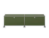 Komoda na kolieskach USM Haller M61, olive green