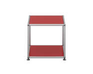 Odkladací stolík USM Haller M21, ruby red