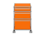 Zásuvkový kontajner na kolieskach USM Haller M63, pure orange