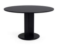 Stôl Chisel 29 Round Ø120, black lacquered oak