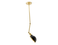 Nástenná / stropná lampa Hudson, bronzed brass