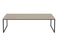 Konferenčný stolík Como 60x120 low, white oak/black