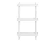 Polica Block Shelf, white/white