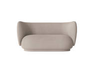 Sofa Rico bouclé, 2–seater, sand