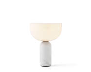 Prenosná lampa Kizu, white marble