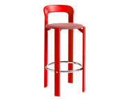 Barová stolička Rey, scarlet red/Steelcut Trio 636