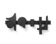 Vešiak Cupe Wall Rack, black