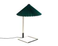 Stolová lampa Matin 380, polished brass / green