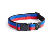 Obojok pre psa HAY Dogs Collar Flat M/L, red/blue