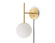 Nástenná lampa TR Bulb Suspended, brushed brass