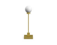 Prenosná stolná lampa Snowball, brass