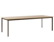Jedálenský stôl Drip HW117, bronzed/lacquered oak