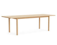 Stôl Annex Overhang 240x90, lacquered oak