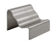 Zahradná lavica Dream View 100 cm, brushed steel