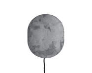 Nástenná lampa Clam, oxidized