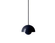 Závesná lampa Flowerpot VP10, steel blue
